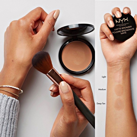 🔥NYX *MATTE BRONZER IN *LIGHT*🔥W/GIFTS🎁😍 - Picture 2 of 8